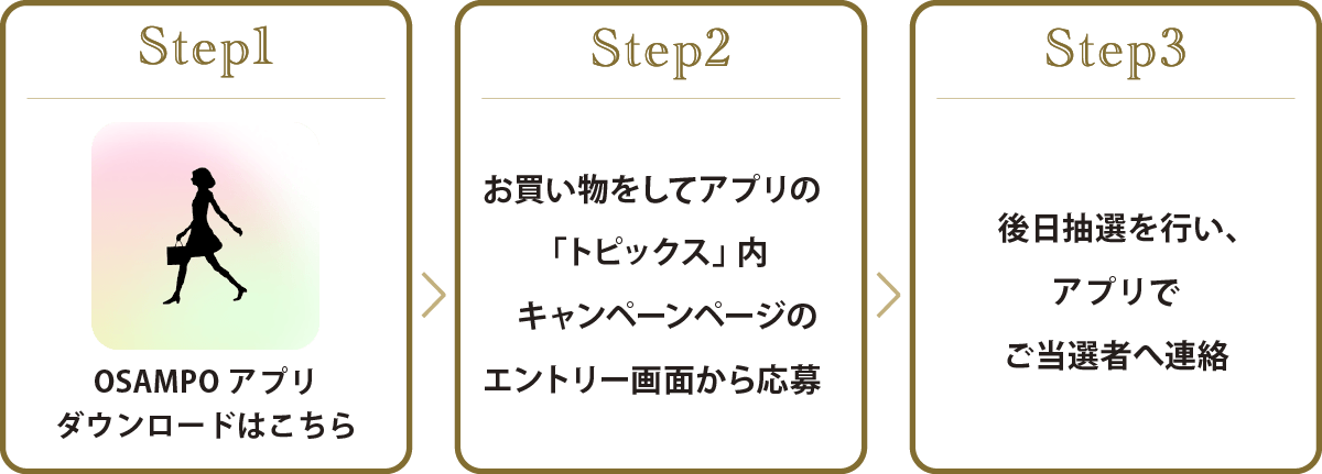 OSAMPOアプリクリスマスキャンペーン QR